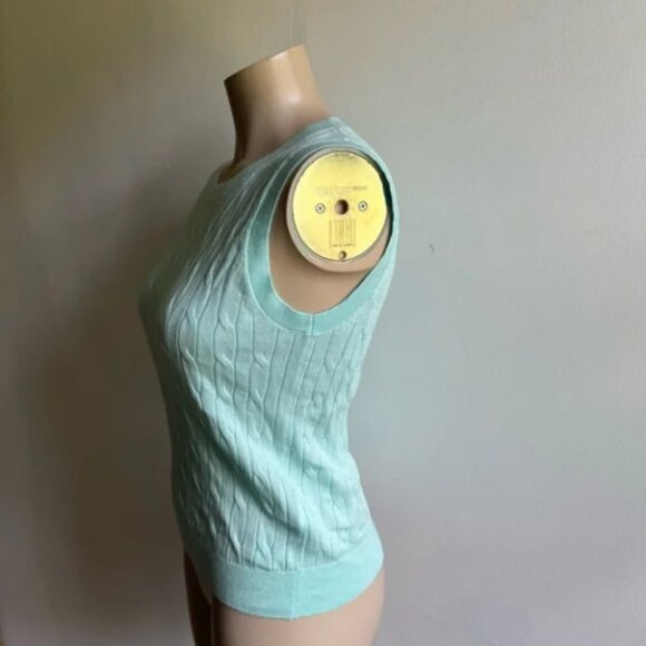 NWT J.Crew Factory Cable sweater shell - Picture 3 of 8